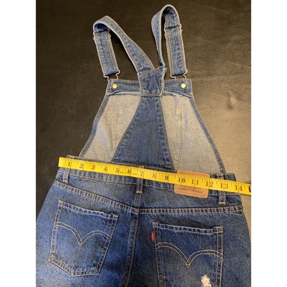 Levi's Kids Dark Blue Denim Overalls - Picture 7 of 10